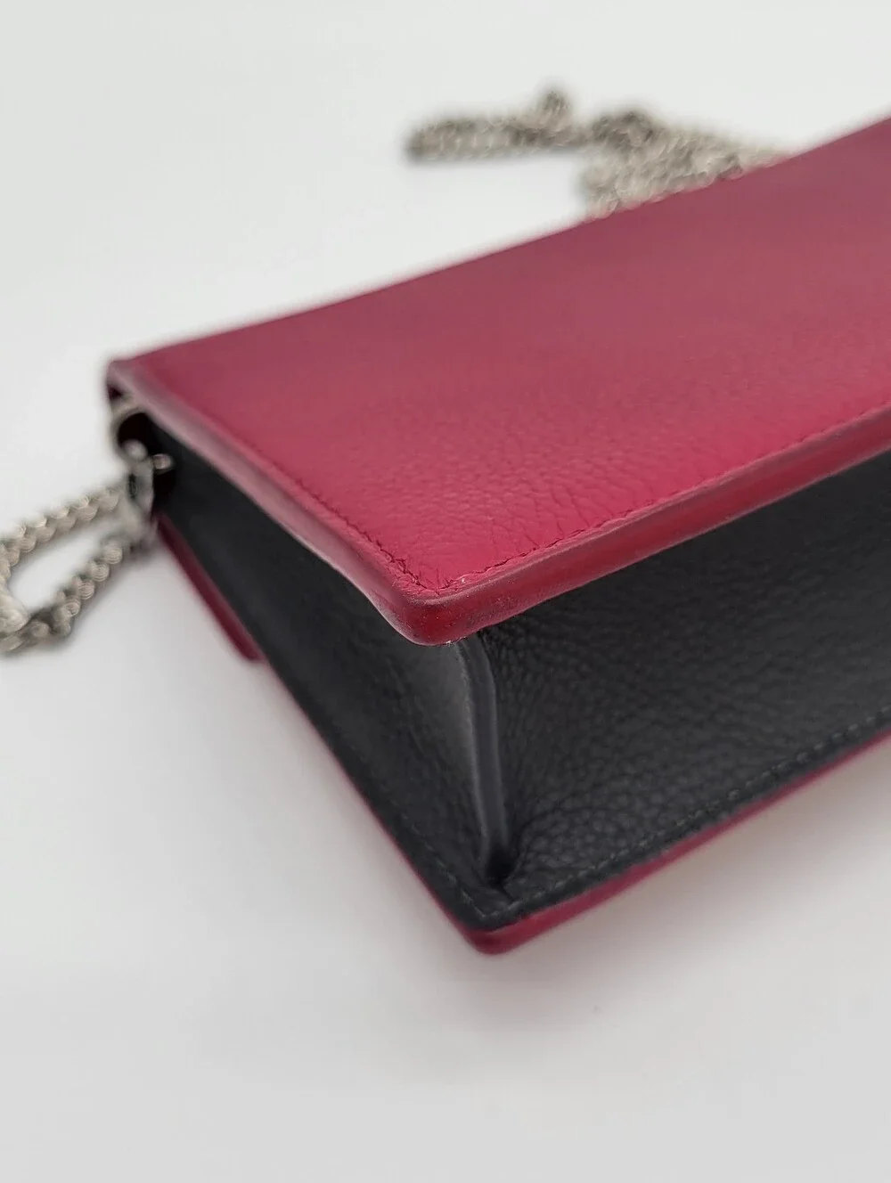 Louis Vuitton Bicolor Leather MyLockMe Chain Pochette